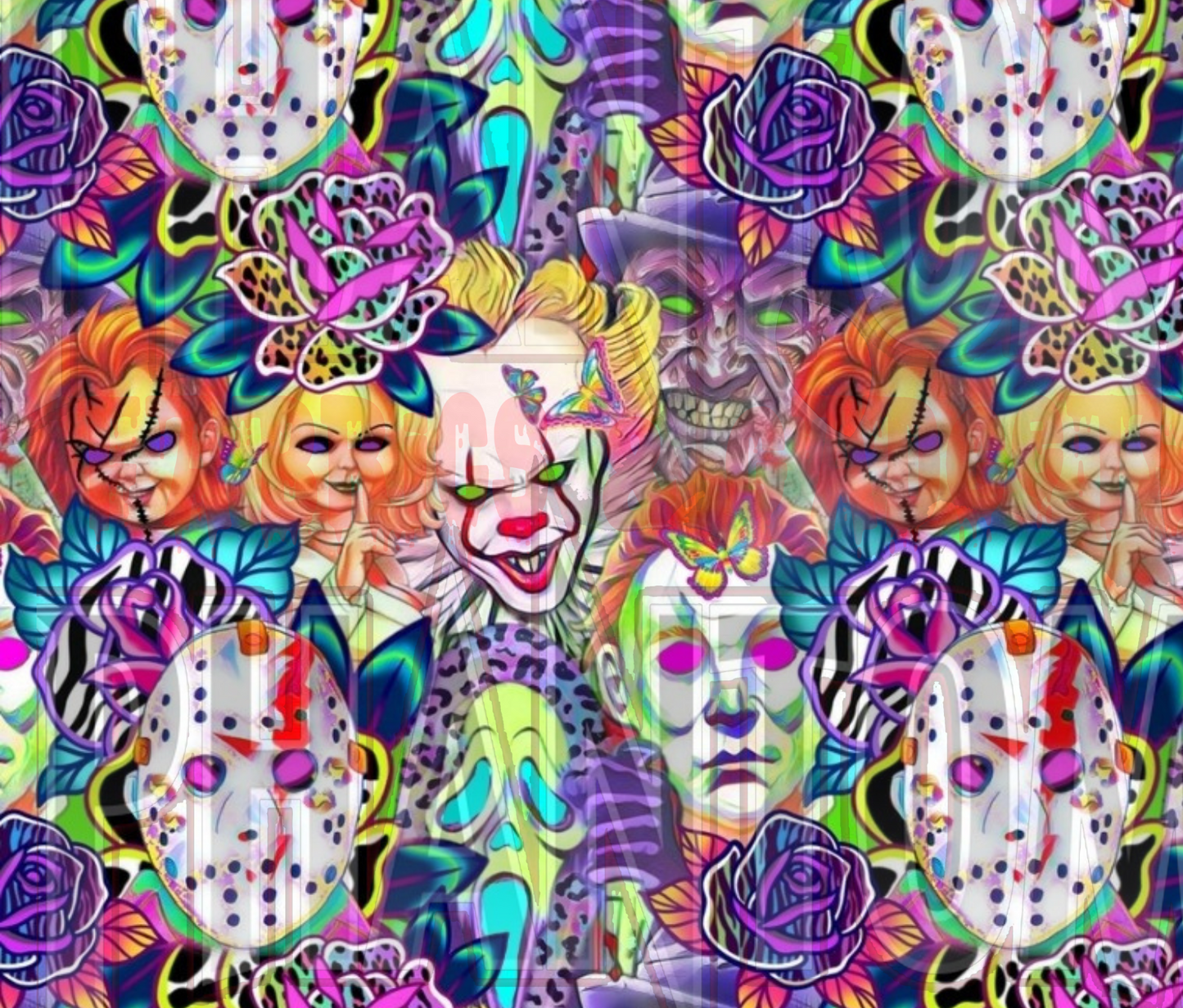 Preorder 90s inspired Rainbow Horror