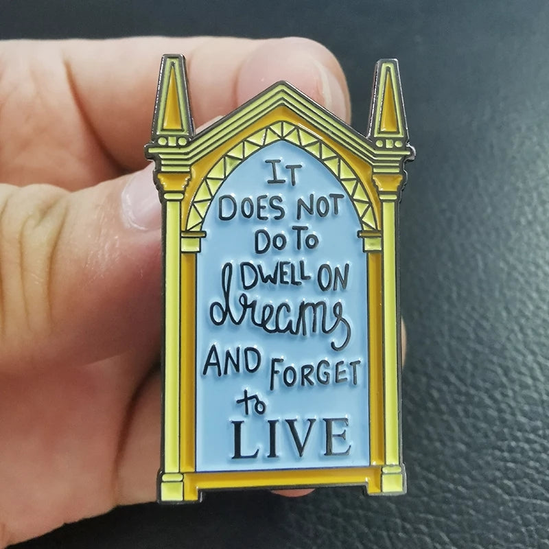 "It does not do..." Enamel Pin