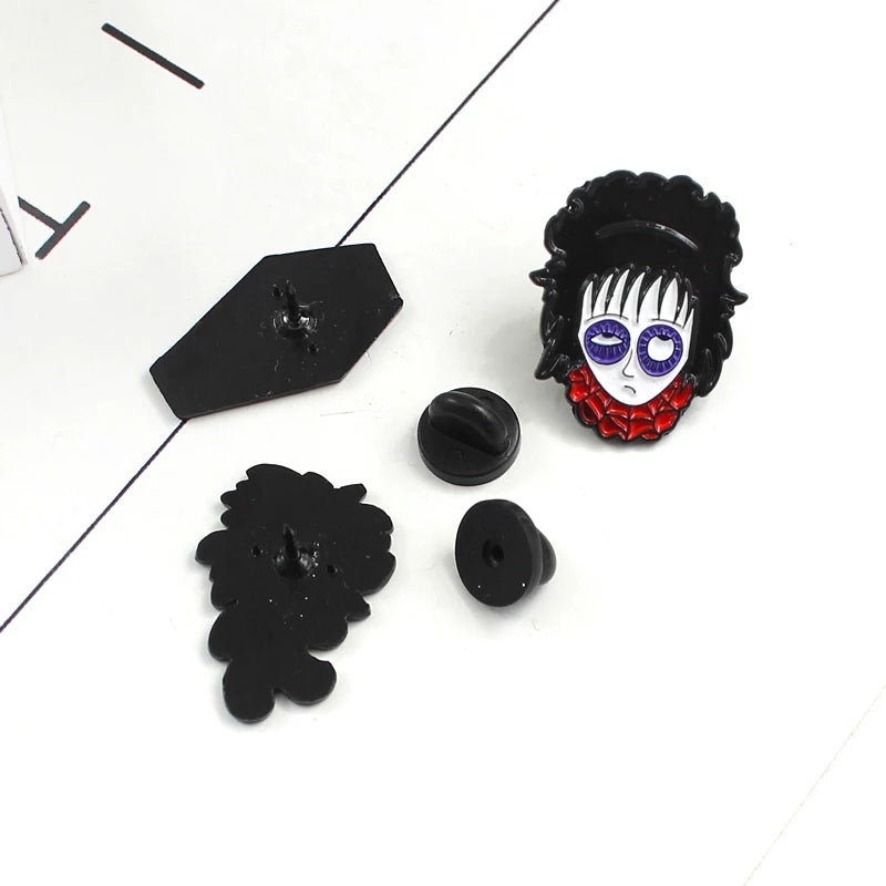 Beetlejuice 3pc Enamel Pin set
