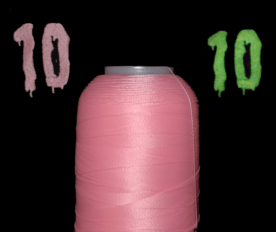 Glow in the dark #10 pink