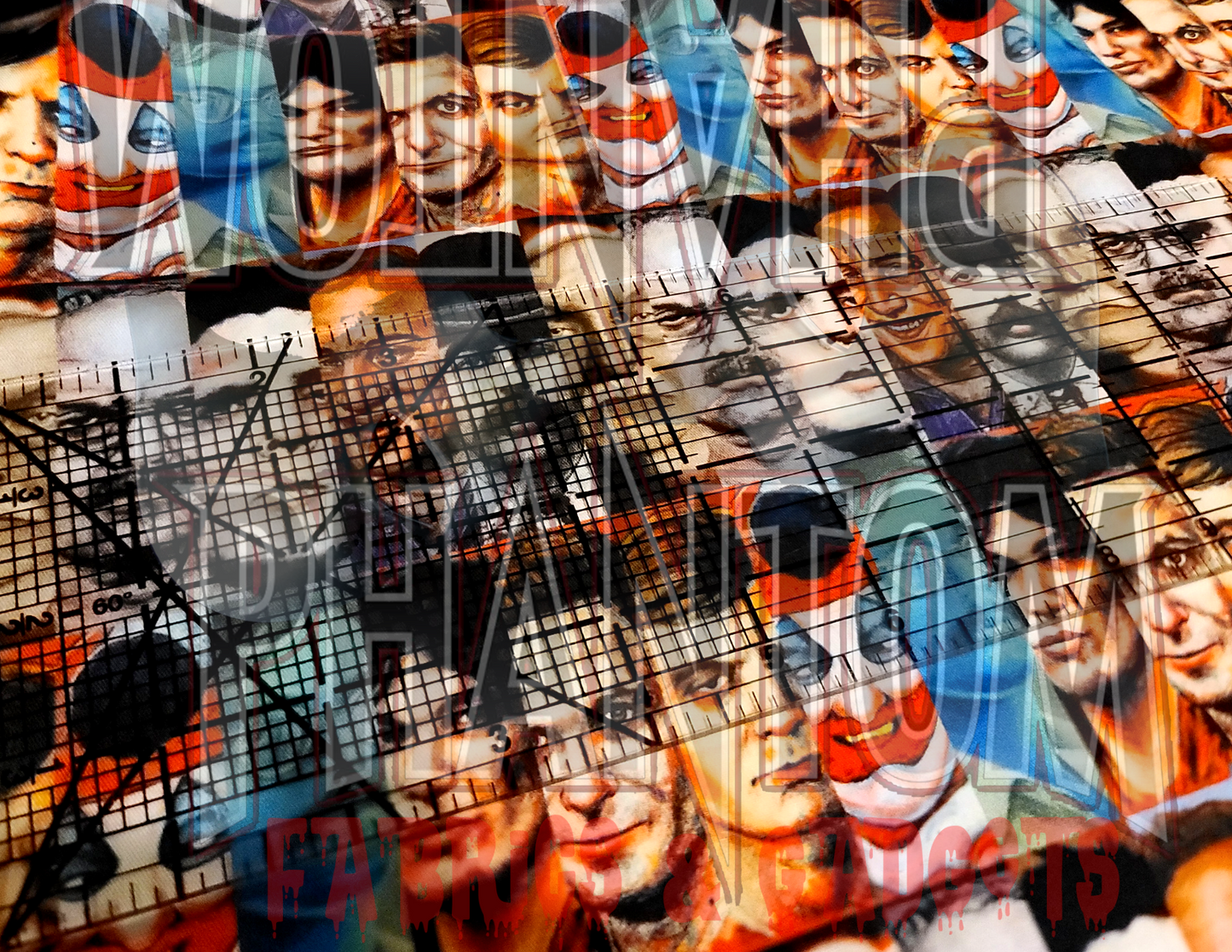 Killers Painted in Columns Woven