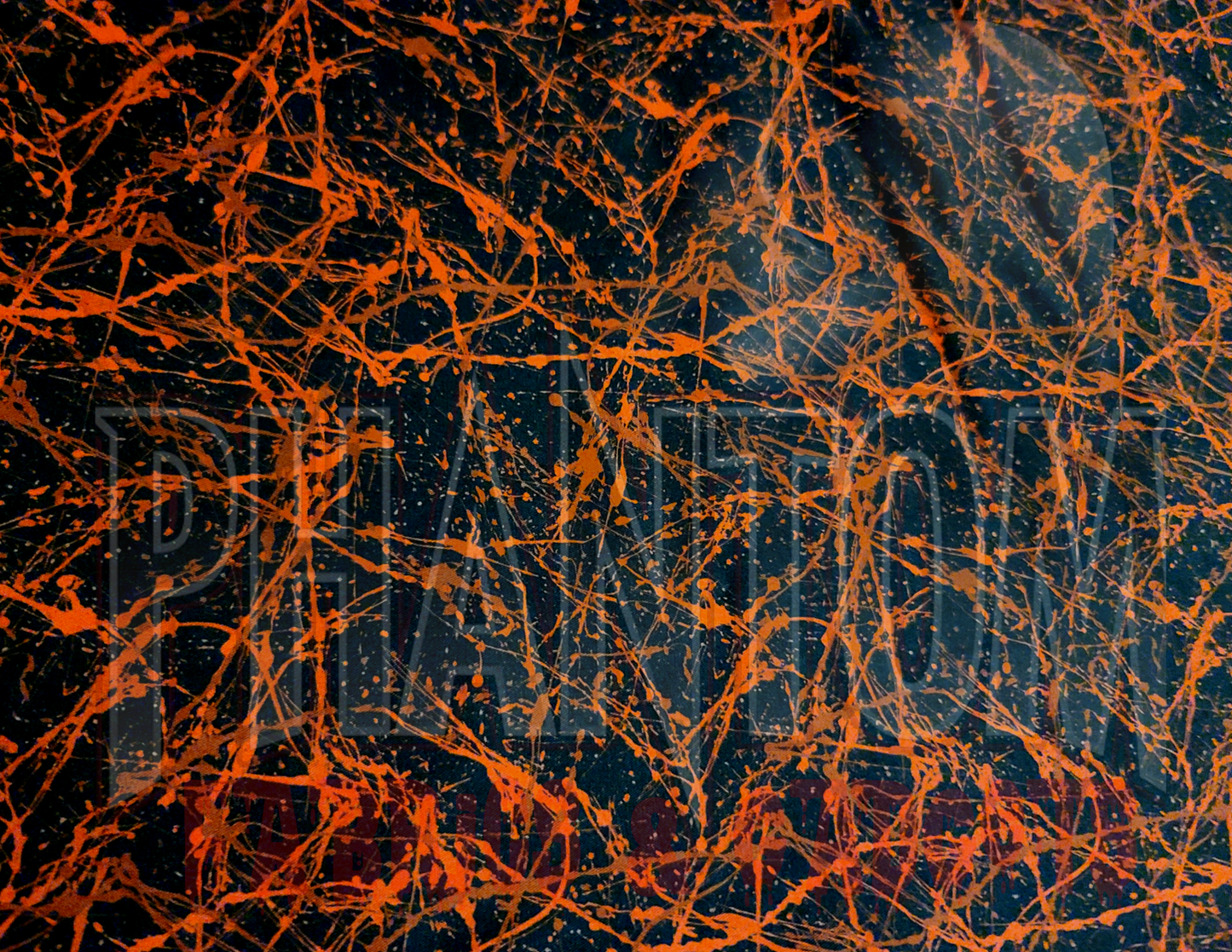 Blood Spatter Black Woven