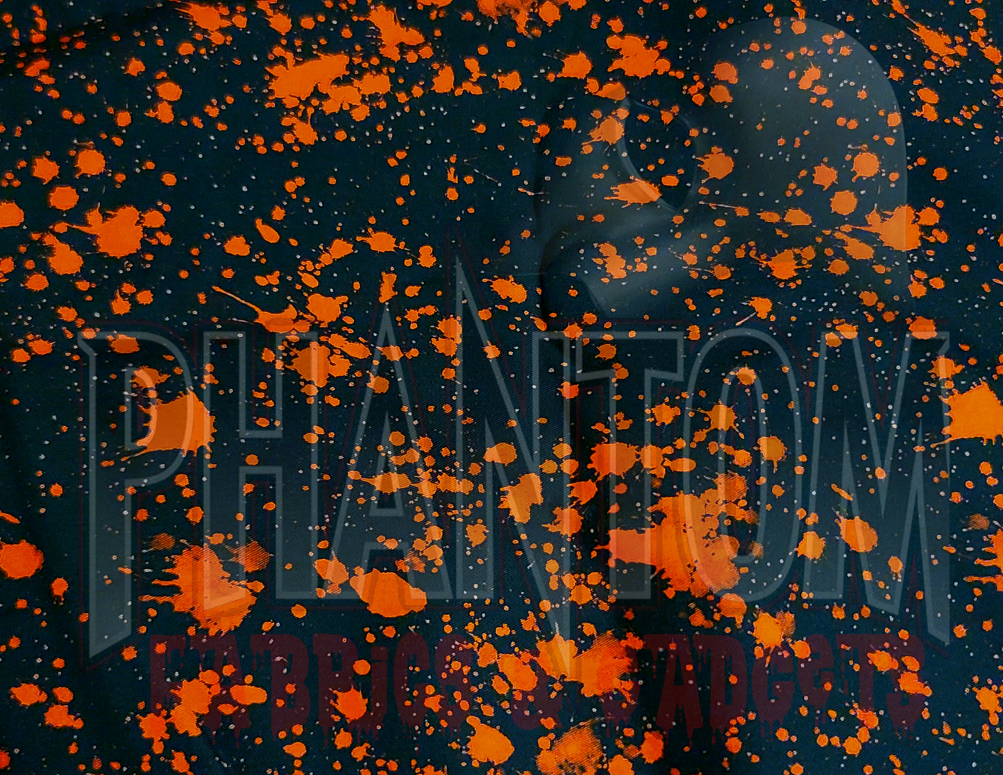 Blood Spatter Black Woven