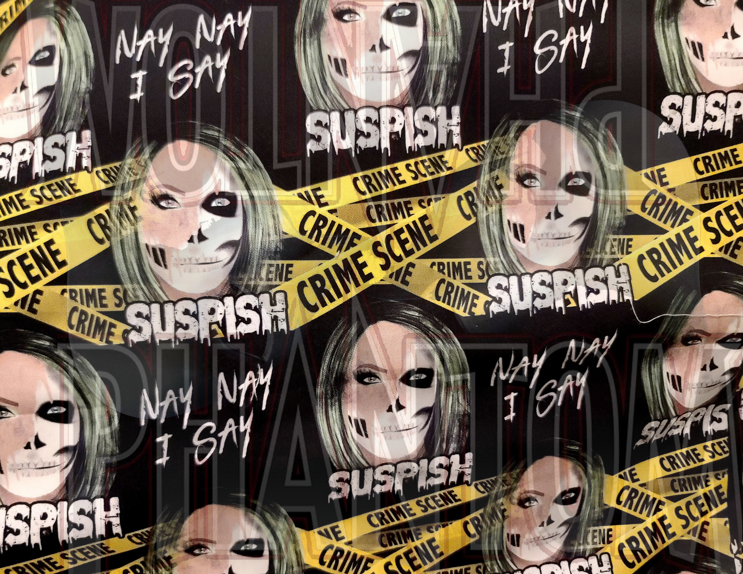 Suspish Crime Show Cotton Woven