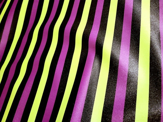Green / Purple Stripes Vinyl Clearance
