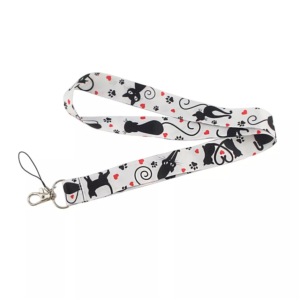 Cute cat Lanyard