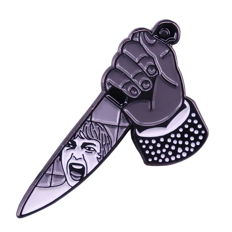 Psycho Shower Scene Enamel Pin