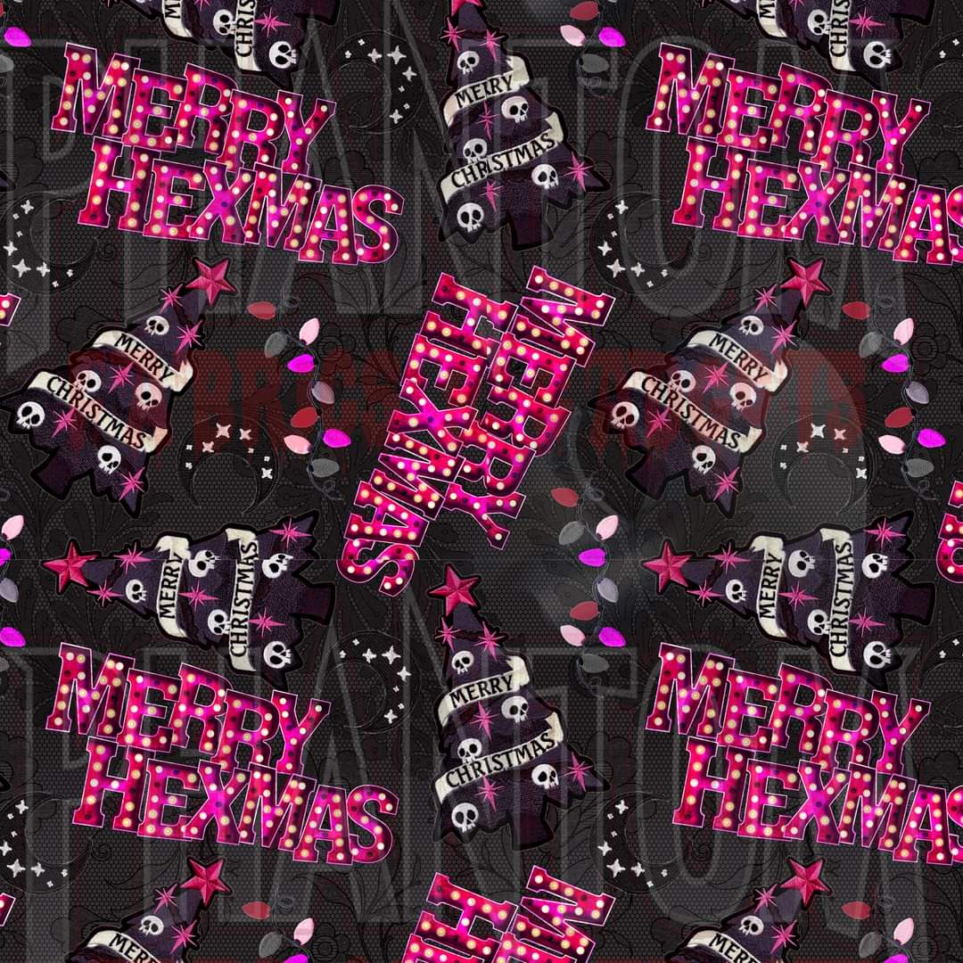 Preorder Christmas Merry Hexmas