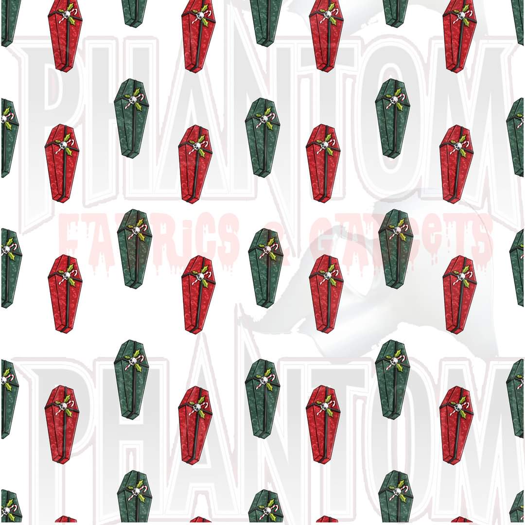 Preorder Christmas Coffins White