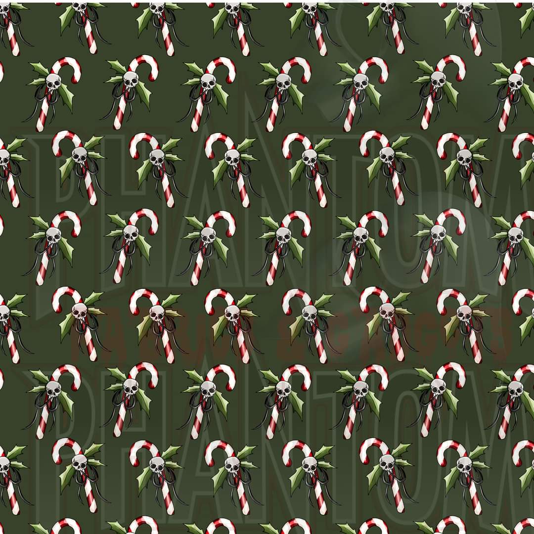 Preorder Christmas Death & Candy Green