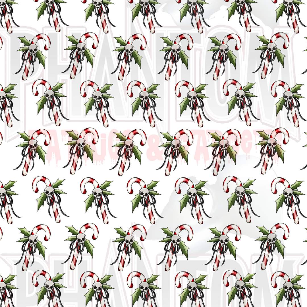 Preorder Christmas Death & Candy white