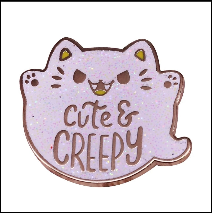 Cute & Creepy Enamel Pin