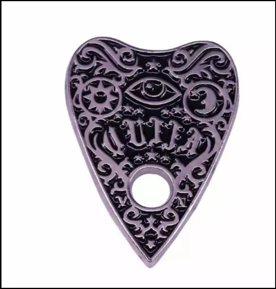 Ouija Planchet large Enamel Pin