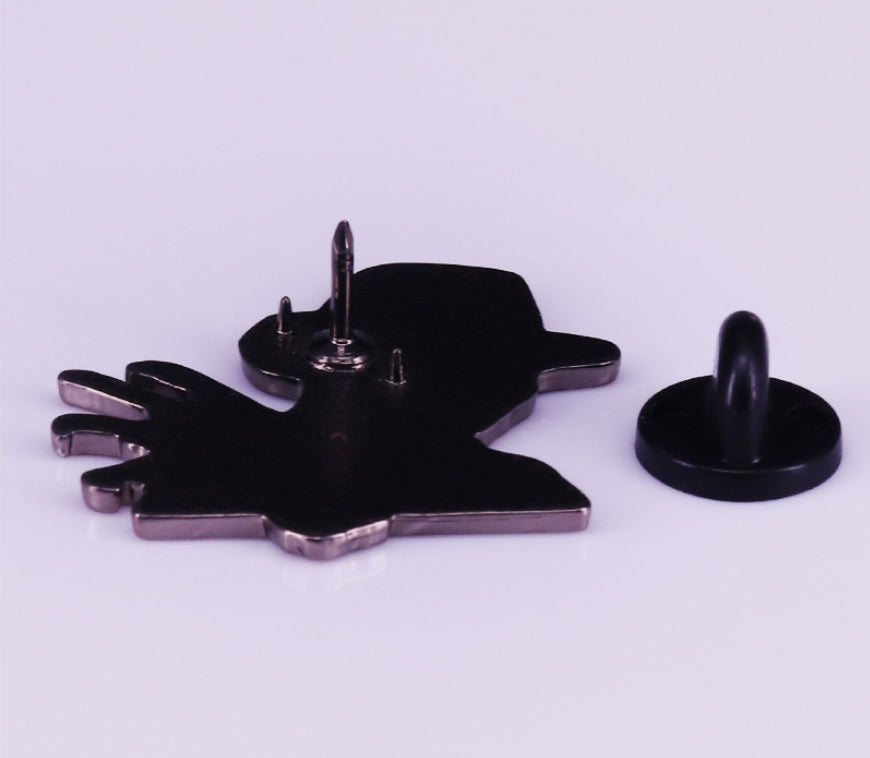 Freddy Head Enamel Pin