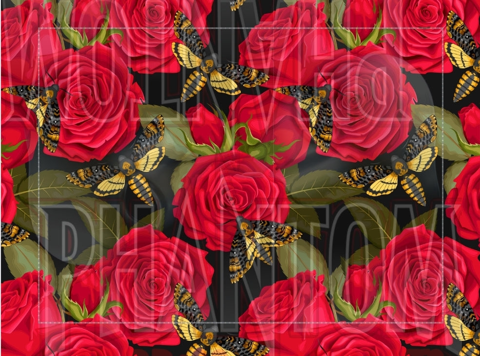 Preorder Moths & Red Roses