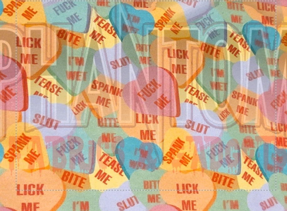 Naughty Valentine Woven