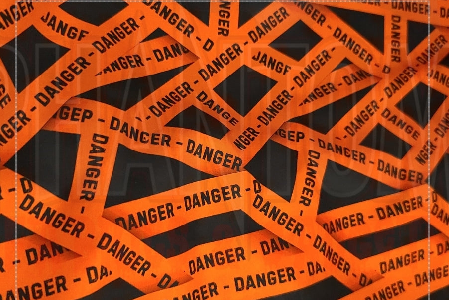 Danger Tape Woven