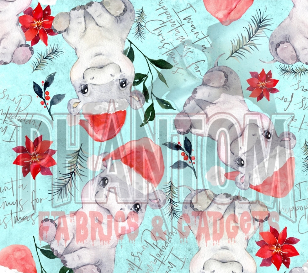 Preorder Christmas Hippo