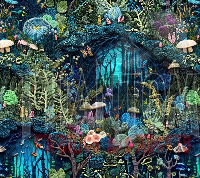 Preorder Embroidered Enchanted Forest