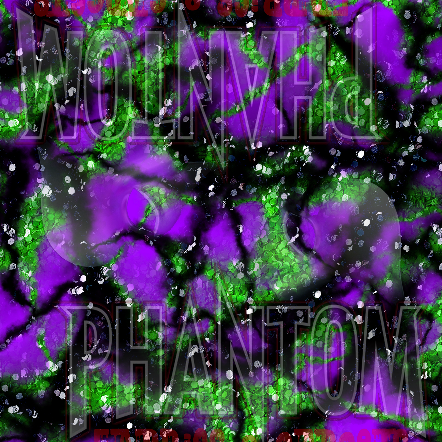 Preorder Cracked Marble Purple / Green