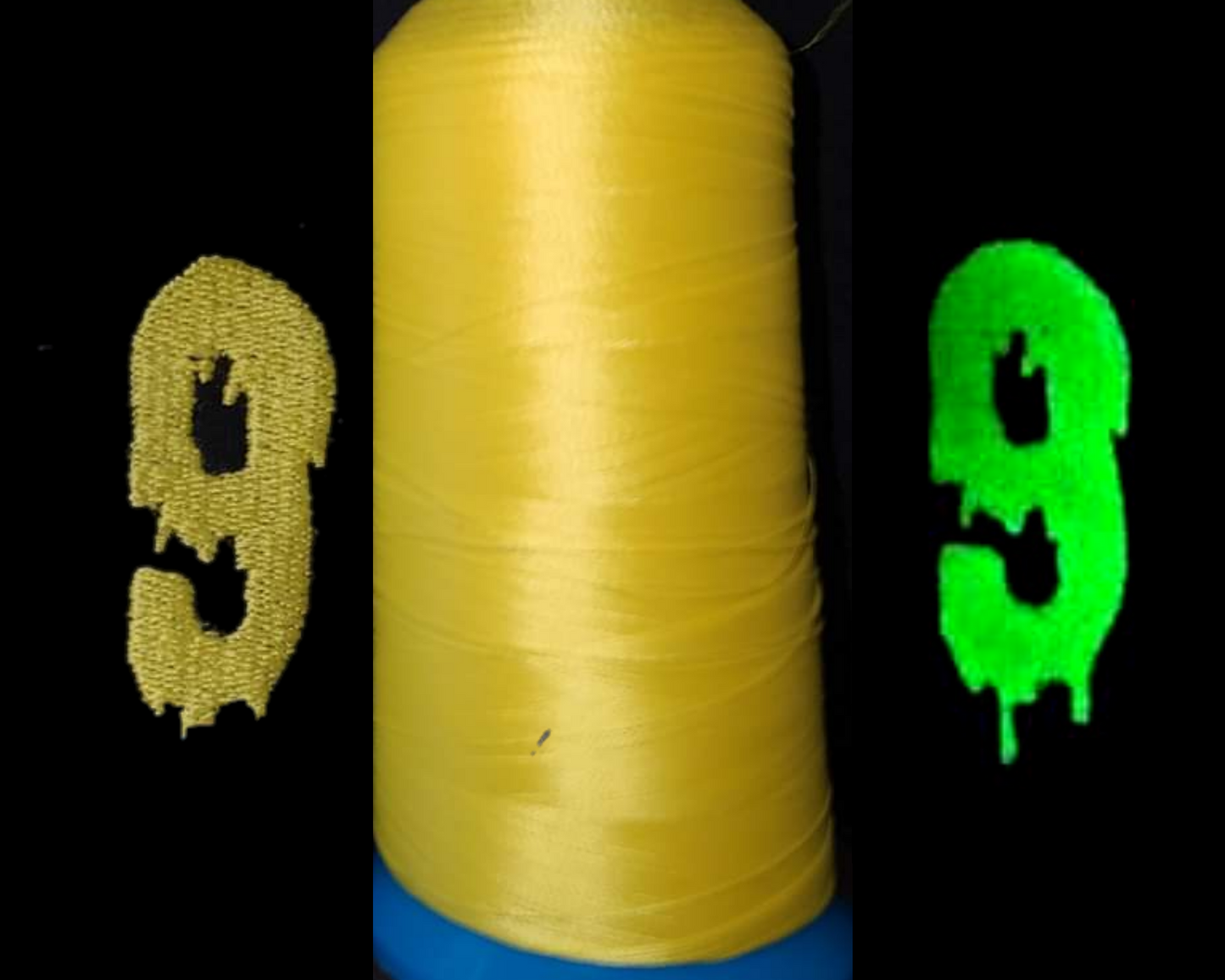 Glow in the dark #9 Golden Yellow