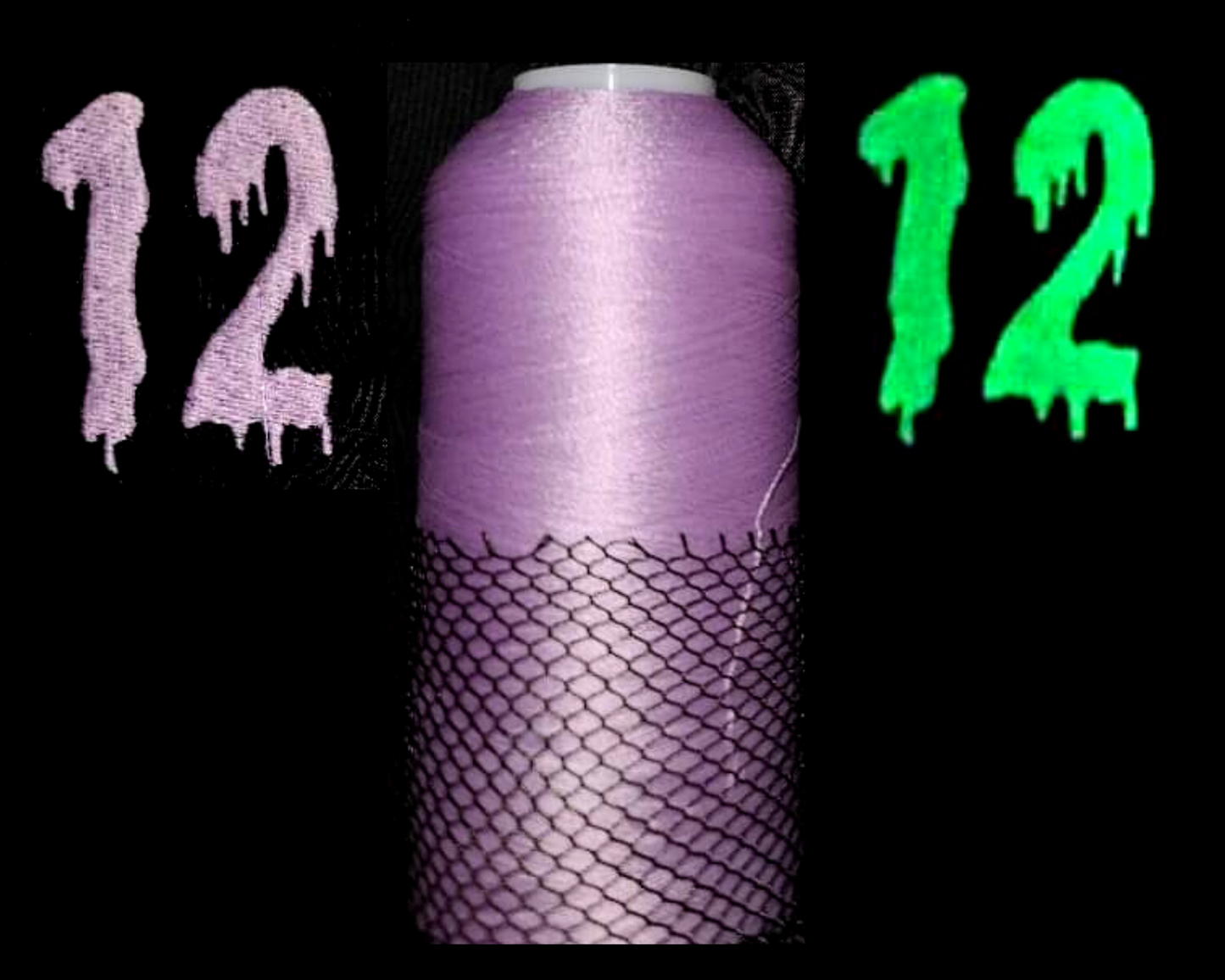 Glow in the dark #12 lavender