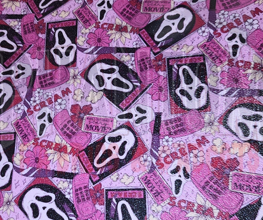 Ghost Face Floral Horror Vinyl