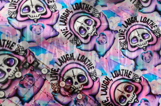 Live Laugh Loathe Pastel Swim