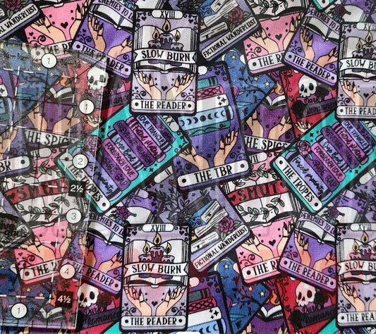 Book Reader Tarot Cotton Woven