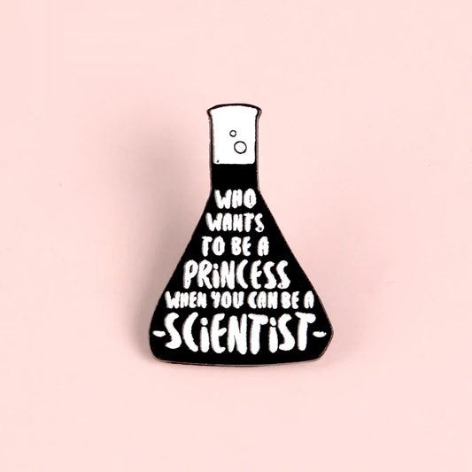 Scientist Enamel Pin