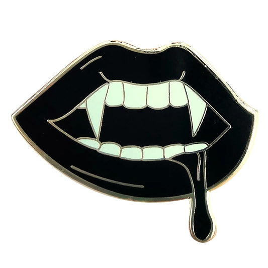 Vampire fangs Enamel Pin