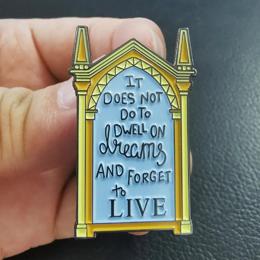 "It does not do..." Enamel Pin