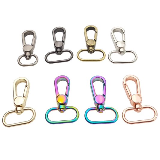 150Pcs Heart-Shaped Swivel Snap Hook Set,Metal Ghana