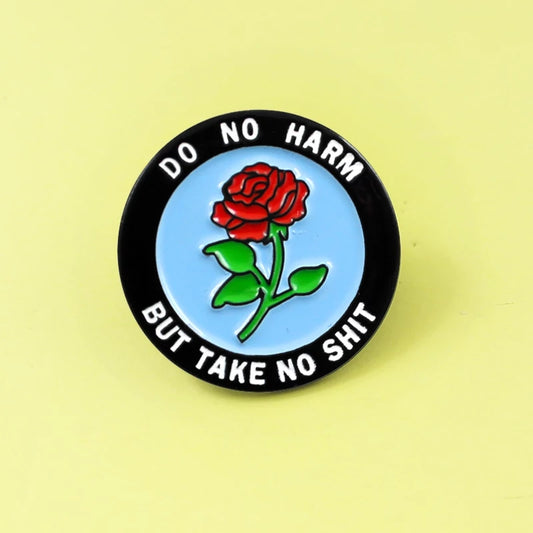 Do No Harm Enamel Pin
