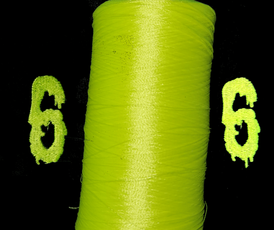 Glow in the dark #6 Safety Green