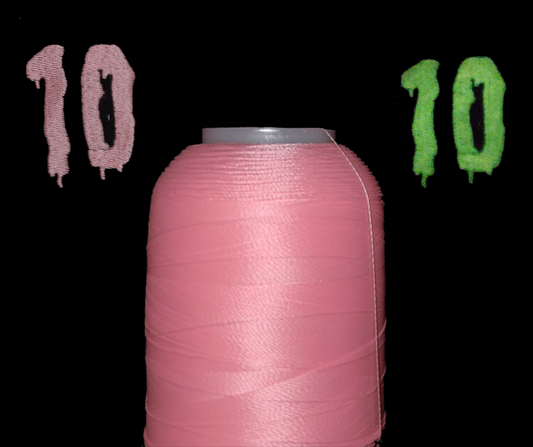 Glow in the dark #10 pink