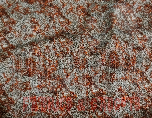 Blood Spatter on Rocks Woven