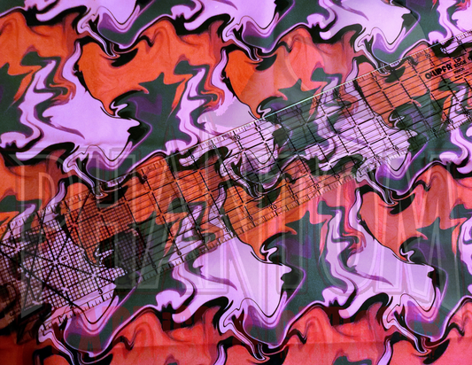 Pink swirl Woven Clearance