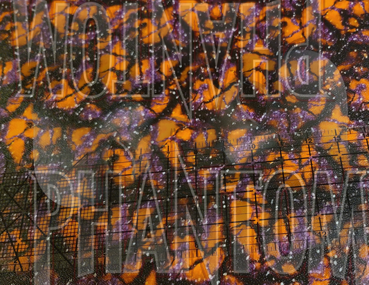 Cracked Marble Purple/ Orange Vinyl