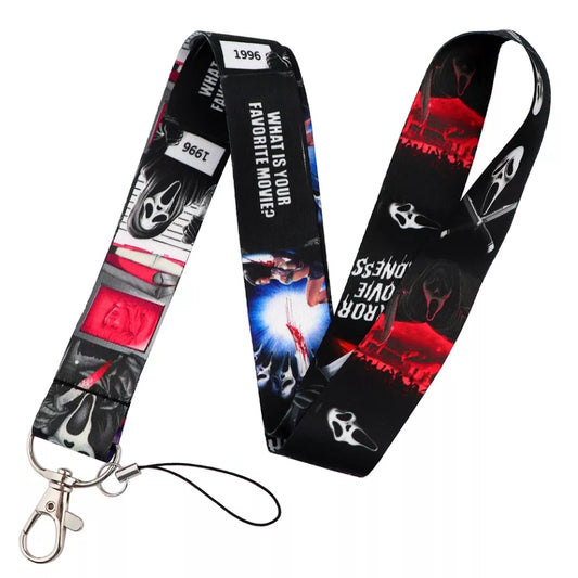 Ghost face Lanyard