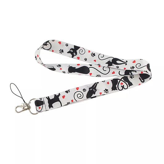 Cute cat Lanyard