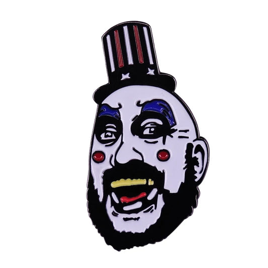 Captain Spaulding Horror Pin