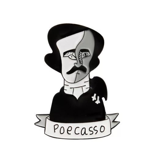 Poe Poecasso Enamel Pin