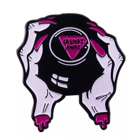 Sashay Away Enamel Pin