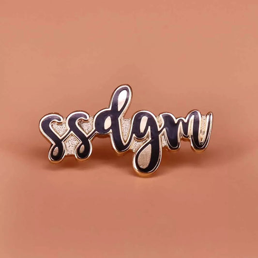 SSDGM Enamel Pin