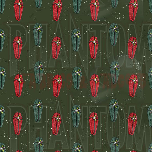 Preorder Christmas Coffins Green