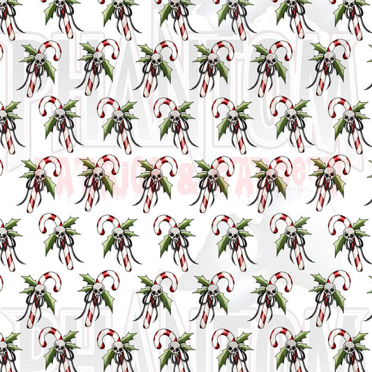 Preorder Christmas Death & Candy white