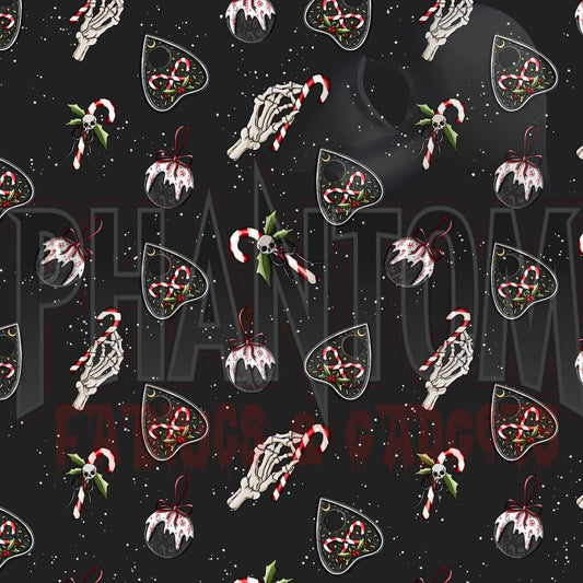 Preorder Christmas Skeleton Hands & Planchets Black