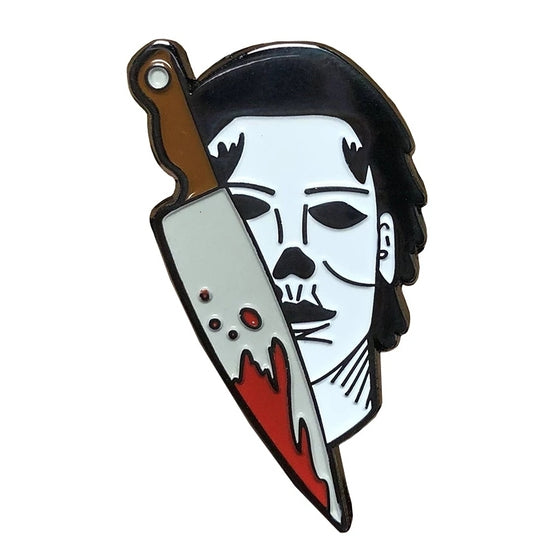 Michael knife Enamel Pin