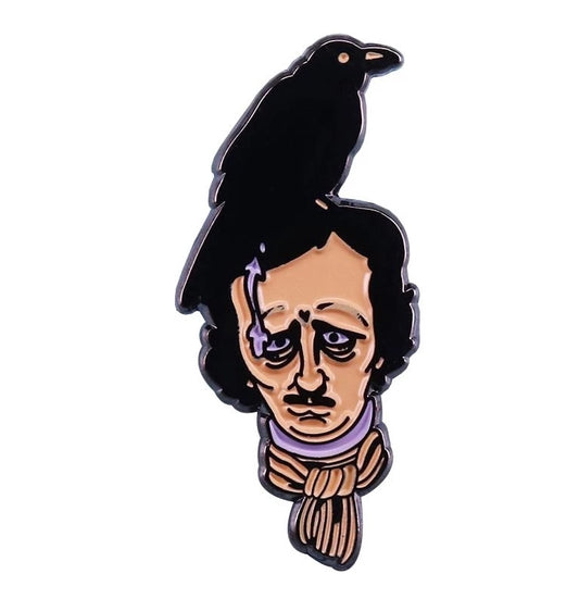 Poe & Raven Enamel Pin